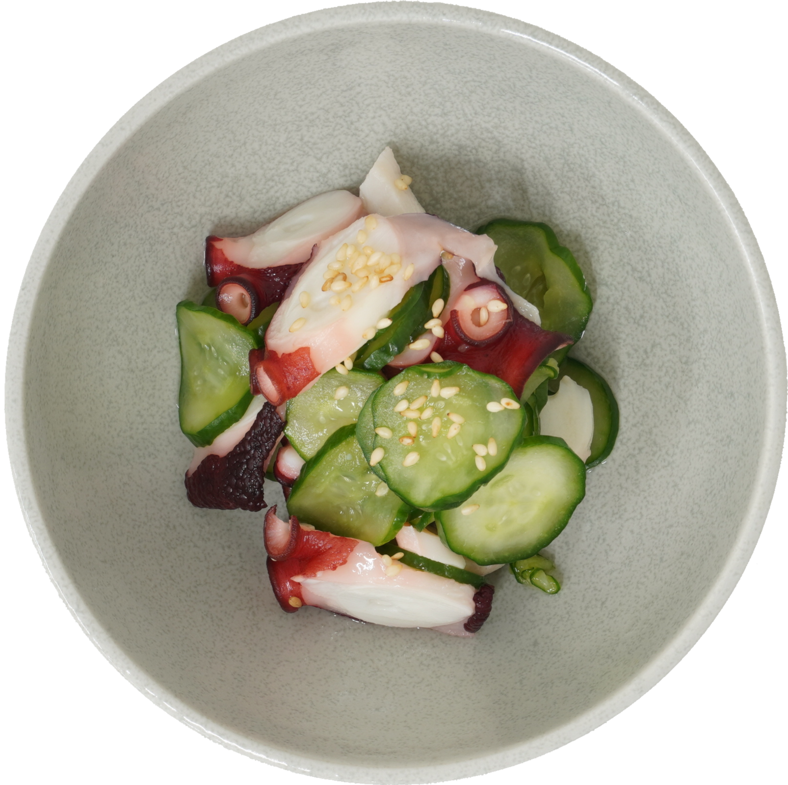 タコときゅうりの酢の物｜商用可フリー画像・背景透過