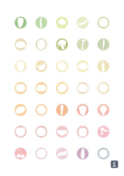 どこでもペタペタ！べじふるシール｜商用可フリー画像・背景透過