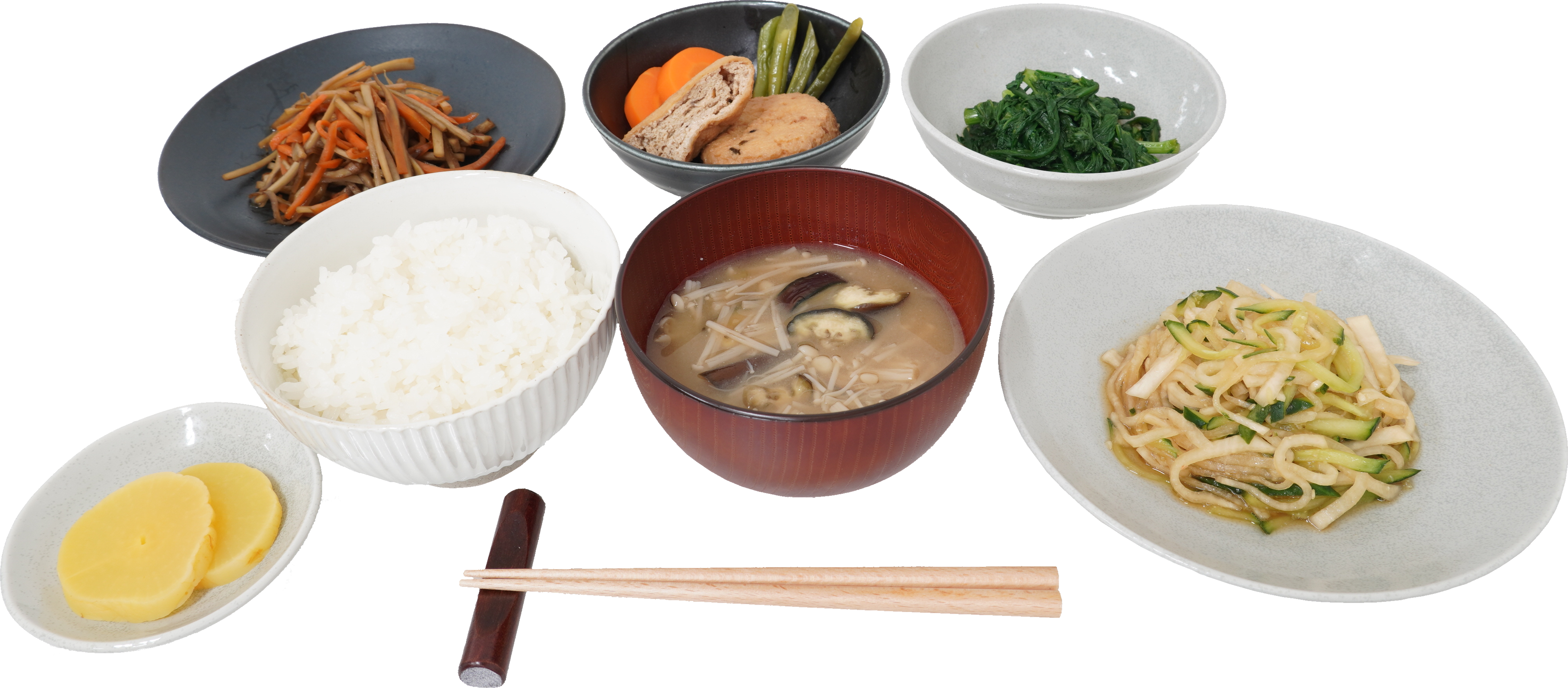 精進料理｜商用可フリー画像・背景透過