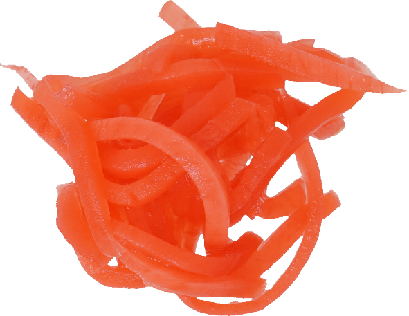 しょうが（酢漬【紅しょうが】）｜商用可フリー画像・背景透過