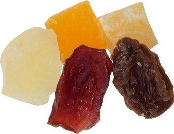 ドライフルーツミックス｜商用可フリー画像・背景透過