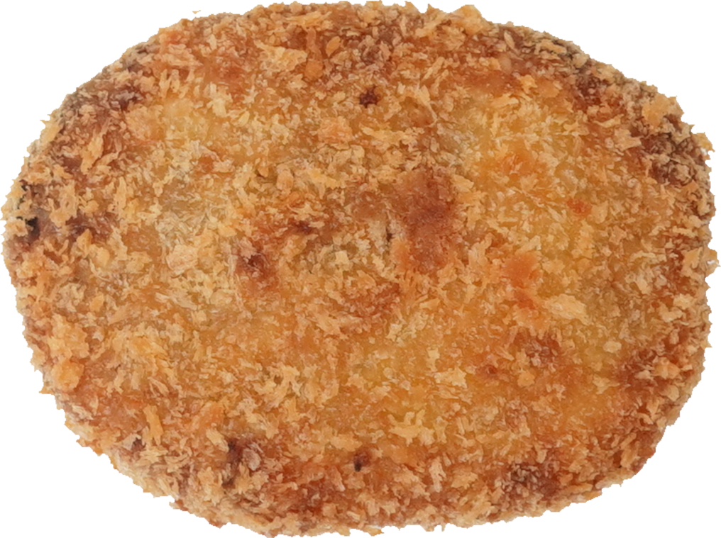 ポテトコロッケ｜商用可フリー画像・背景透過