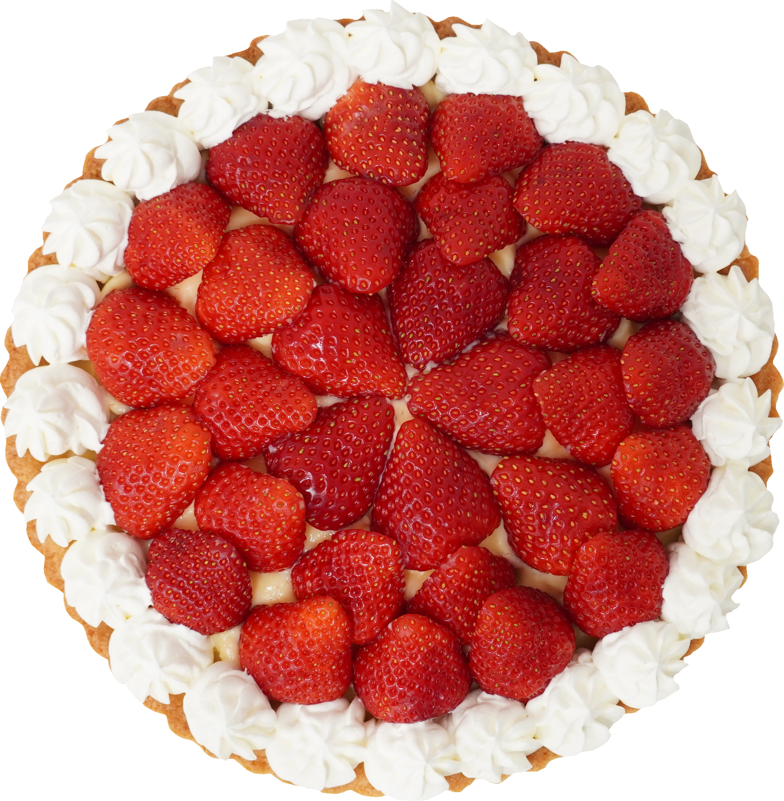 いちごタルト｜商用可フリー画像・背景透過