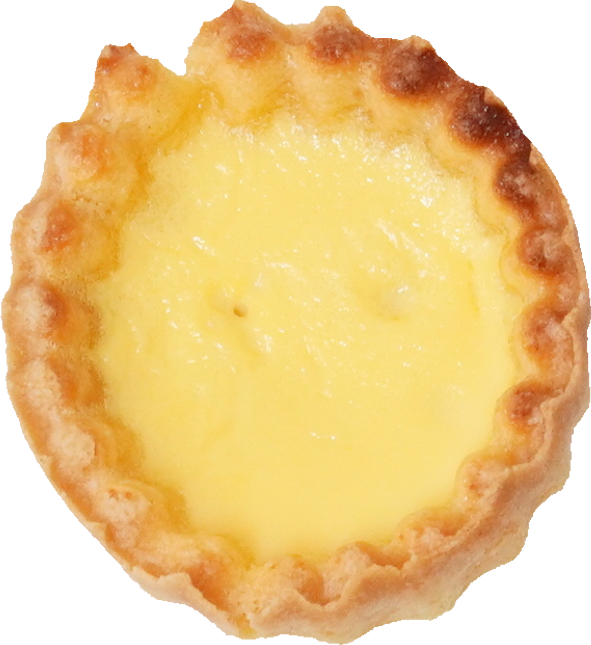 エッグタルト｜商用可フリー画像・背景透過