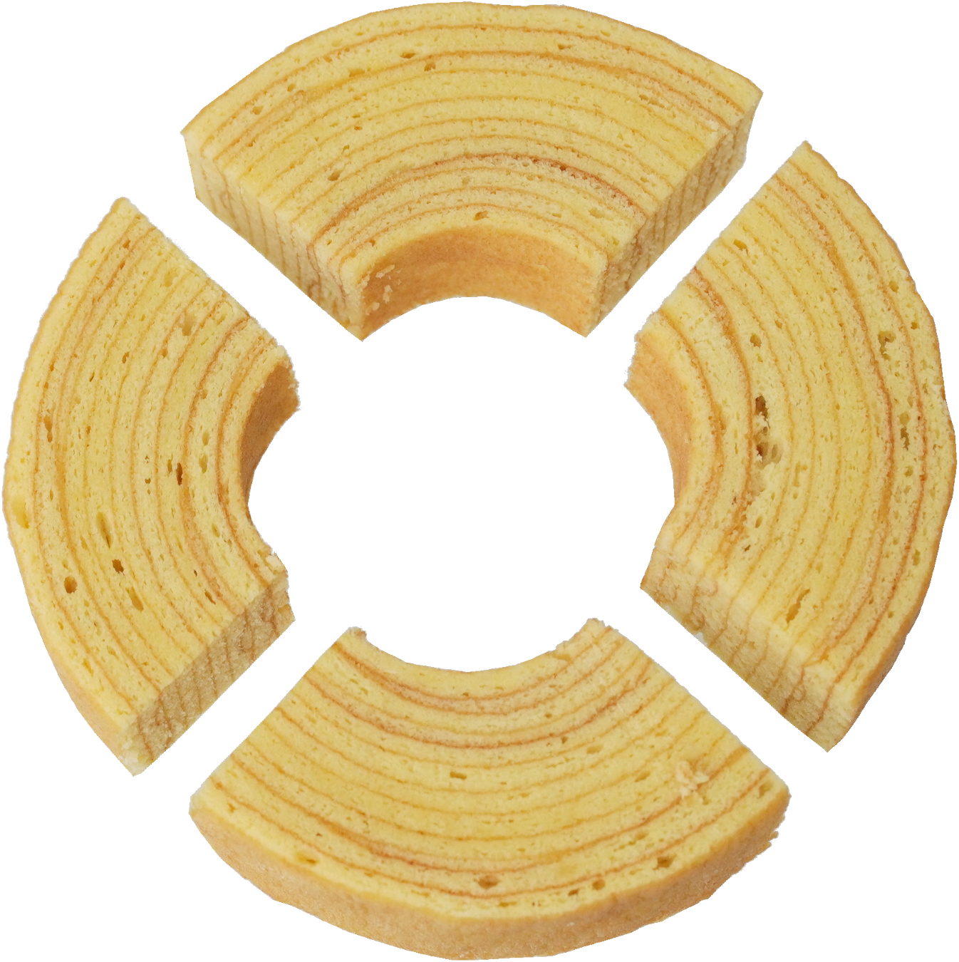 バームクーヘン｜商用可フリー画像・背景透過