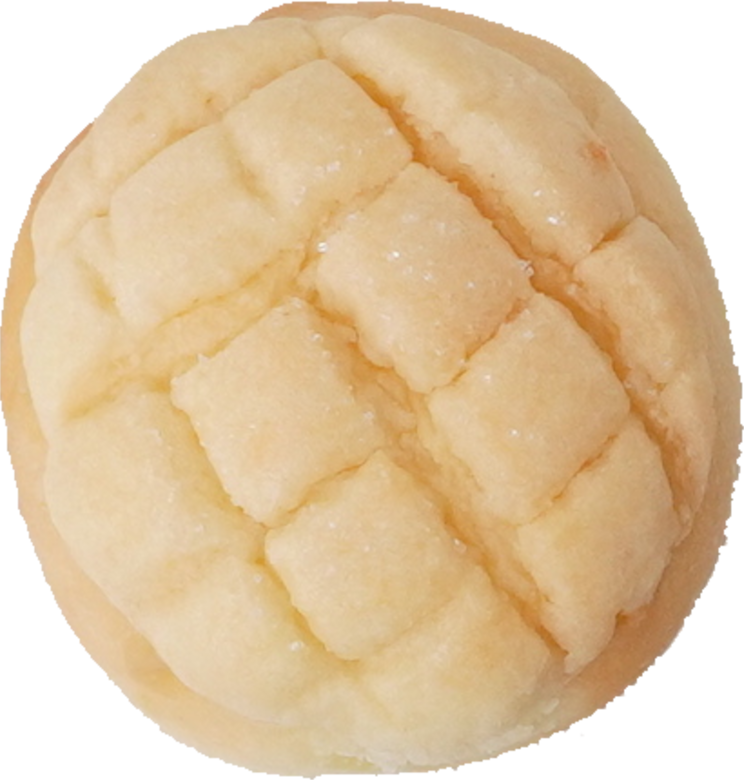 メロンパン｜商用可フリー画像・背景透過