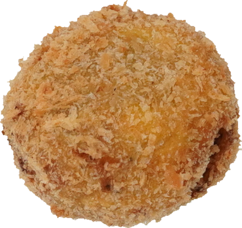 かぼちゃコロッケ｜商用可フリー画像・背景透過