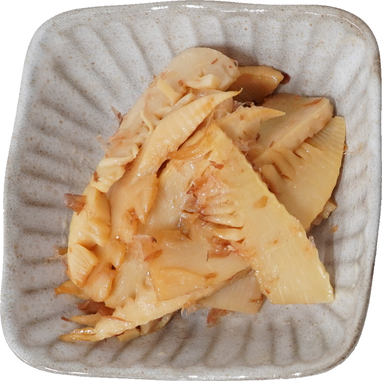 たけのこのおかか和え｜商用可フリー画像・背景透過