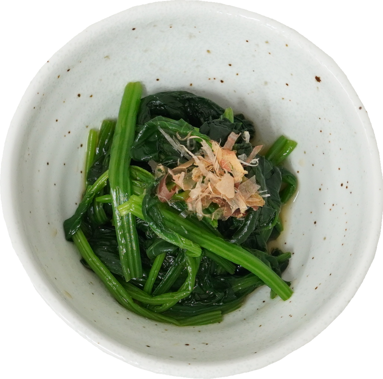 ほうれん草のおひたし｜商用可フリー画像・背景透過