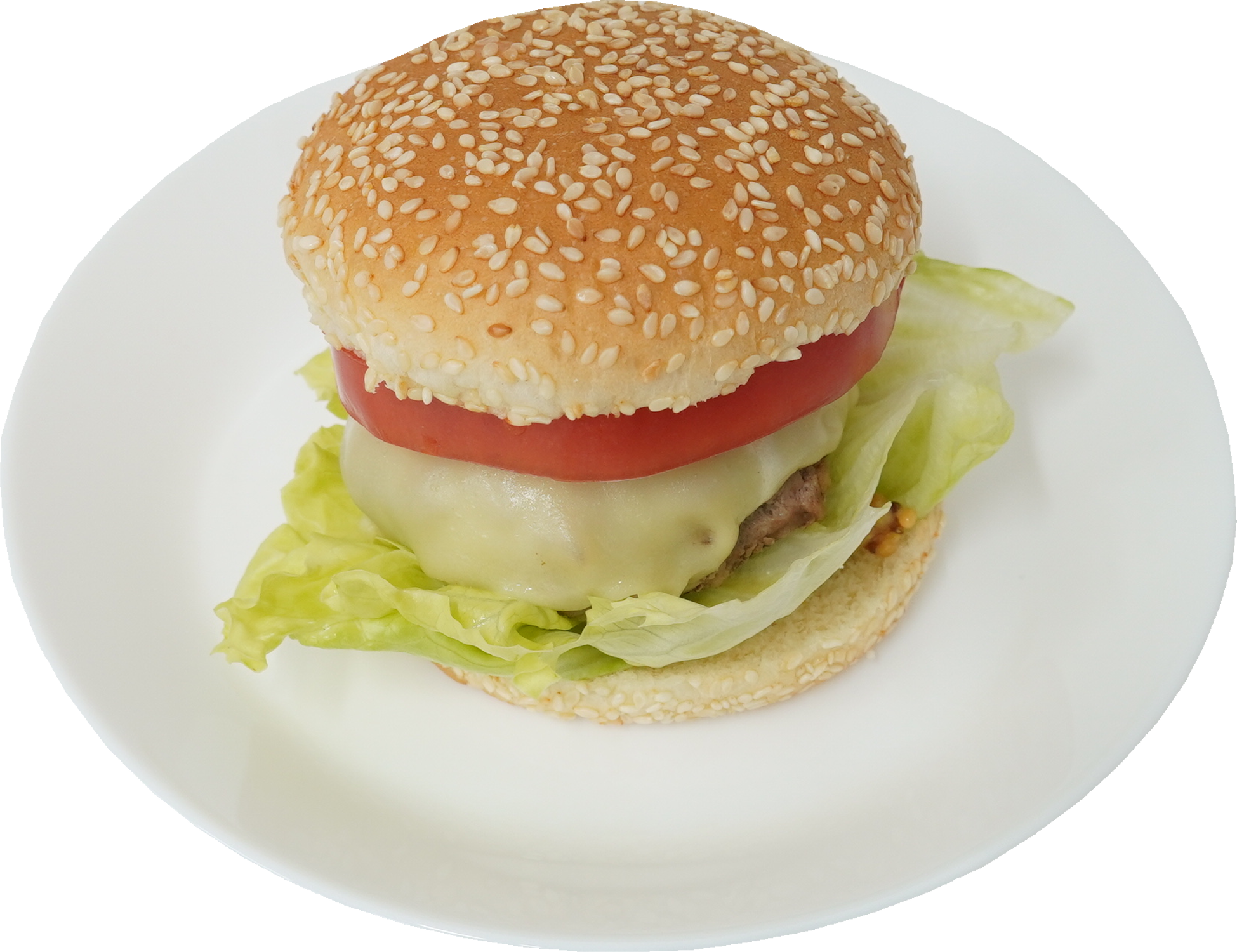 ハンバーガー｜商用可フリー画像・背景透過