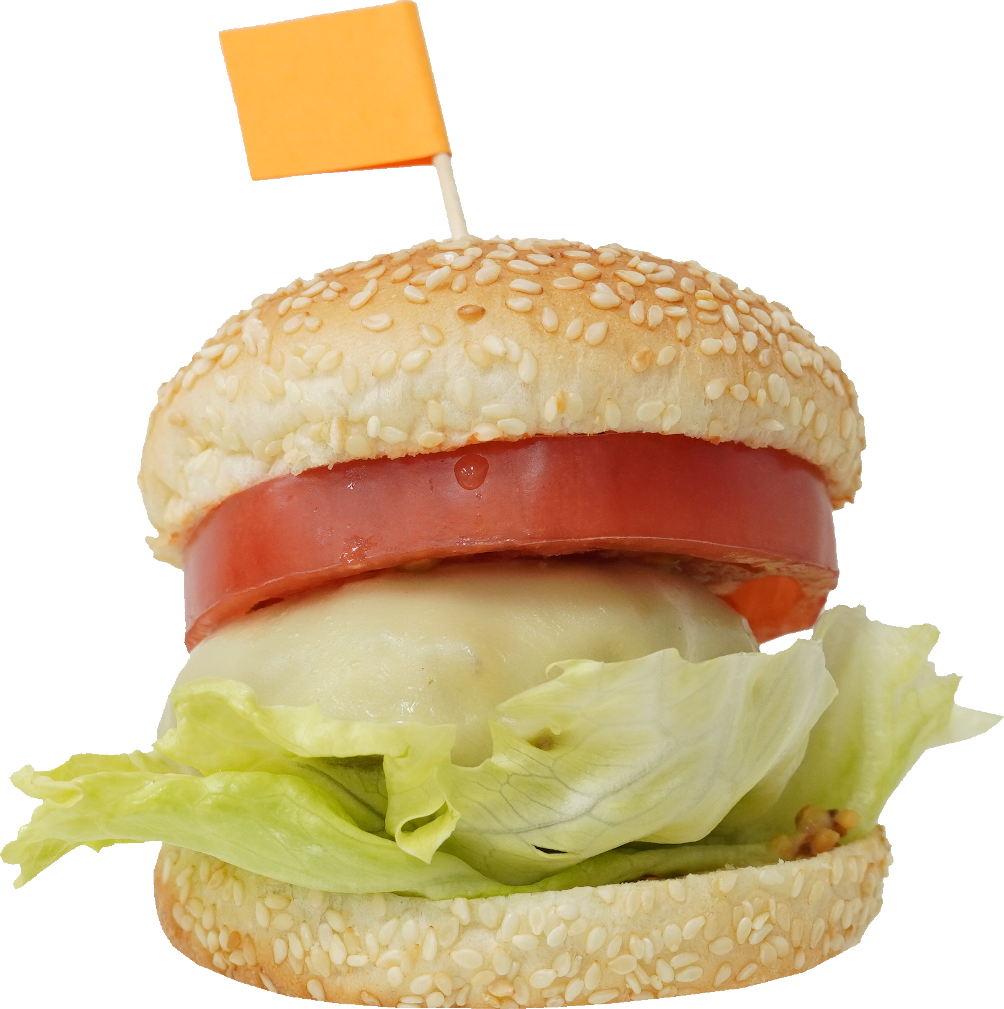 ハンバーガー｜商用可フリー画像・背景透過