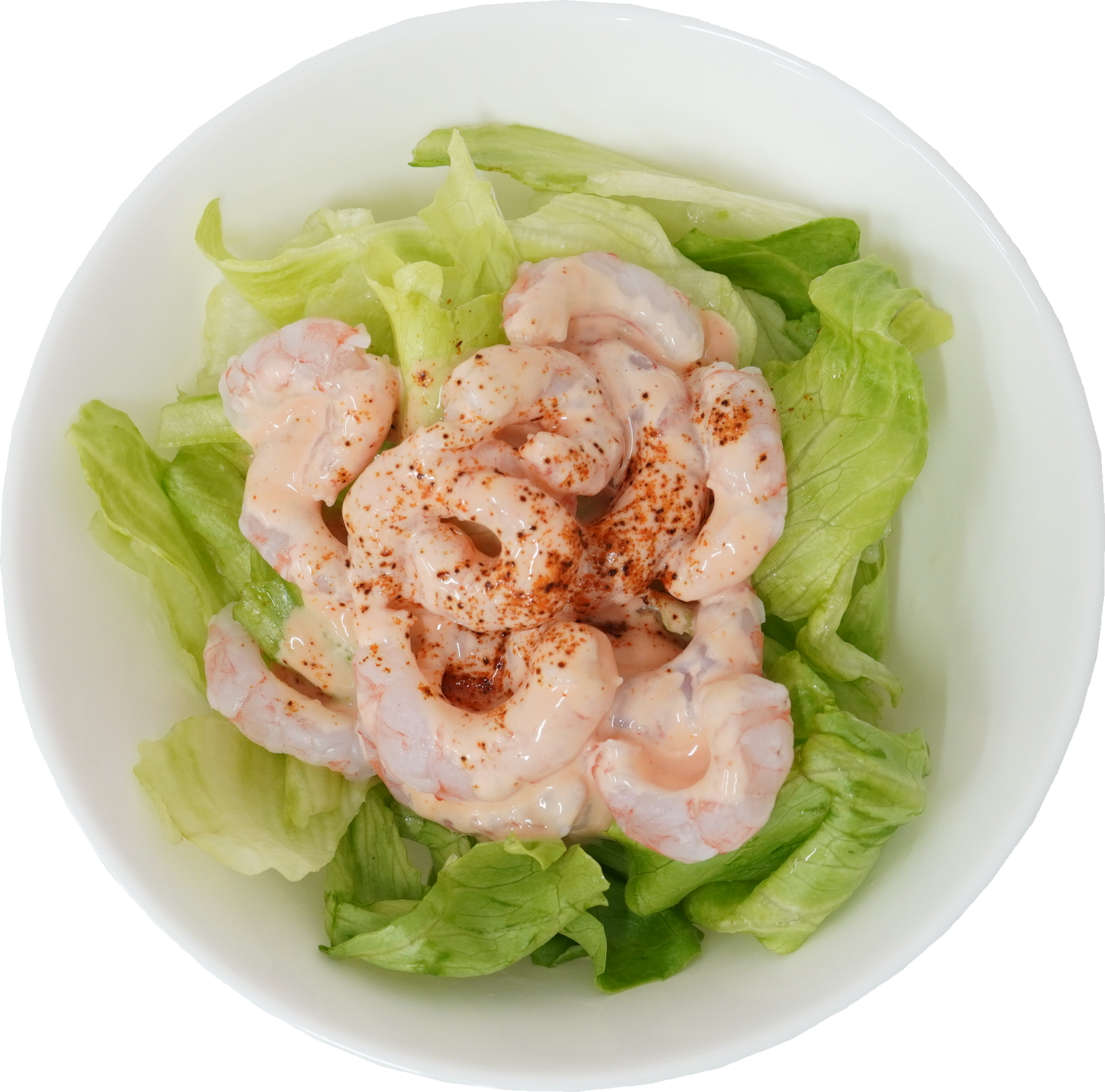 小エビのサラダ｜商用可フリー画像・背景透過