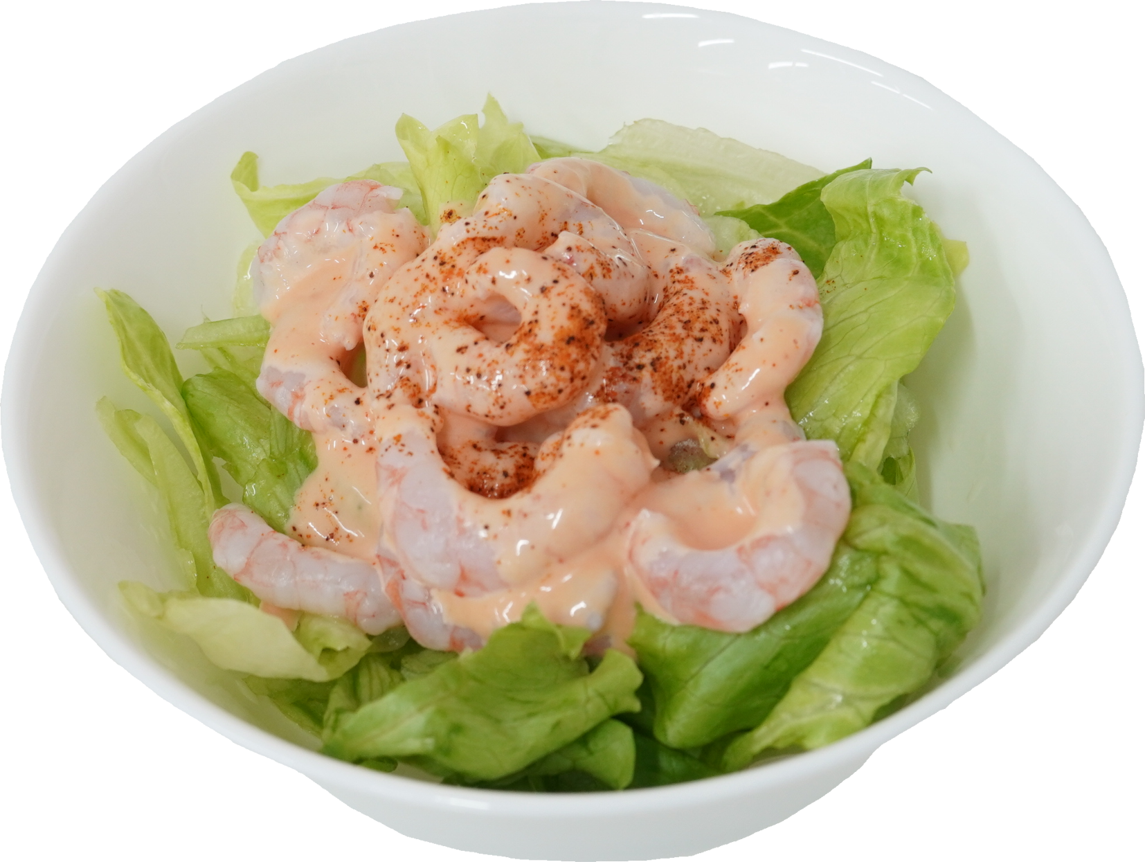 小エビのサラダ｜商用可フリー画像・背景透過