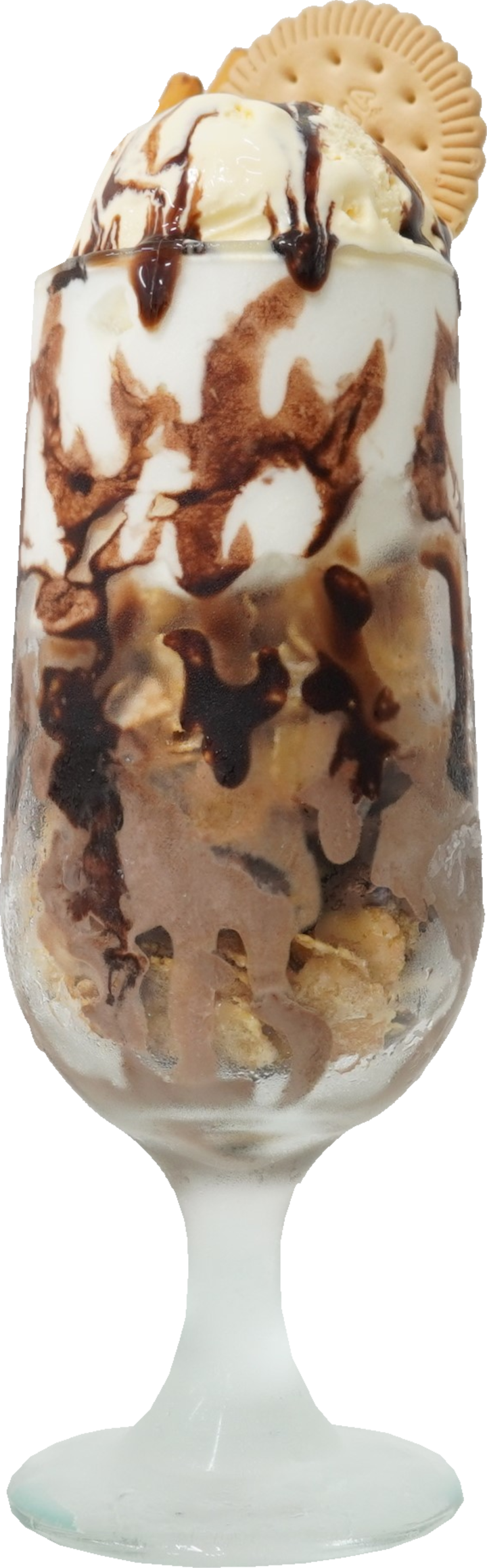 チョコパフェ｜商用可フリー画像・背景透過