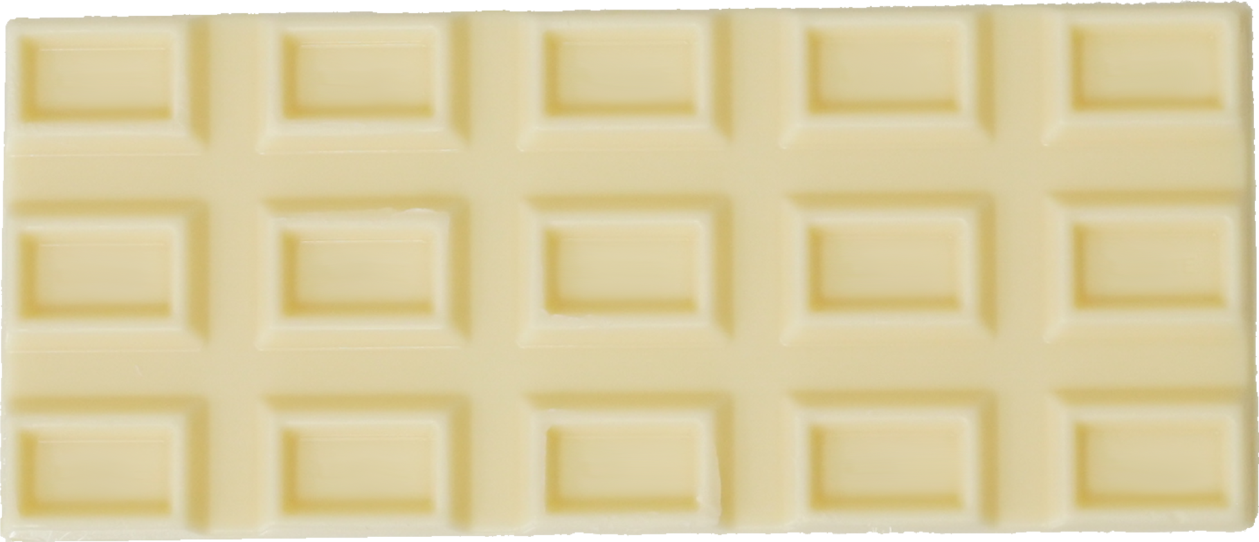 ホワイトチョコレート（板）｜商用可フリー画像・背景透過