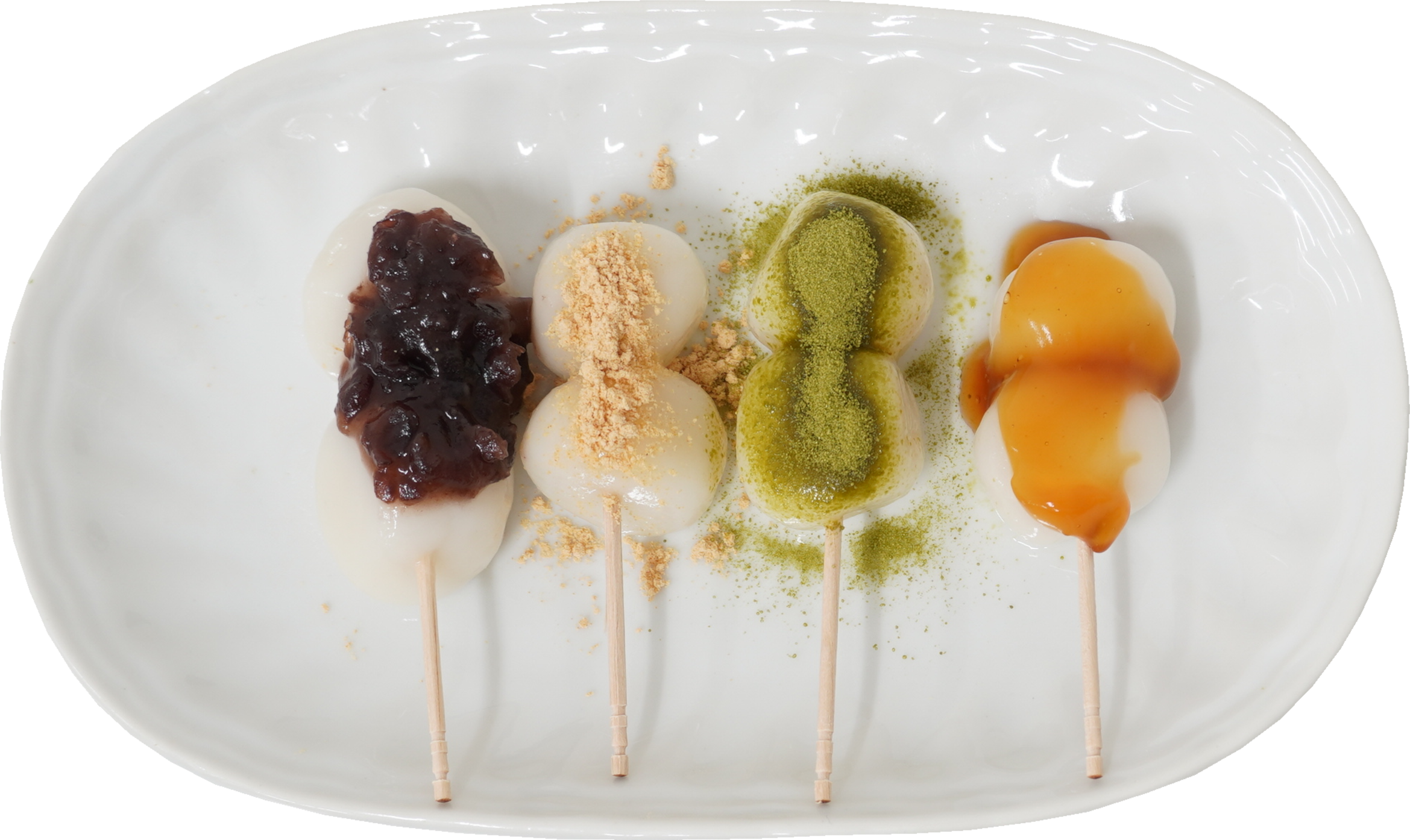 団子の盛り合わせ｜商用可フリー画像・背景透過