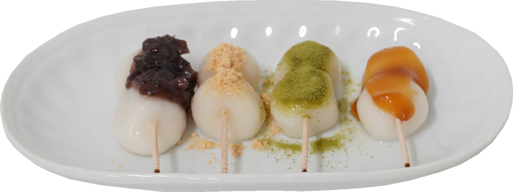 団子の盛り合わせ｜商用可フリー画像・背景透過