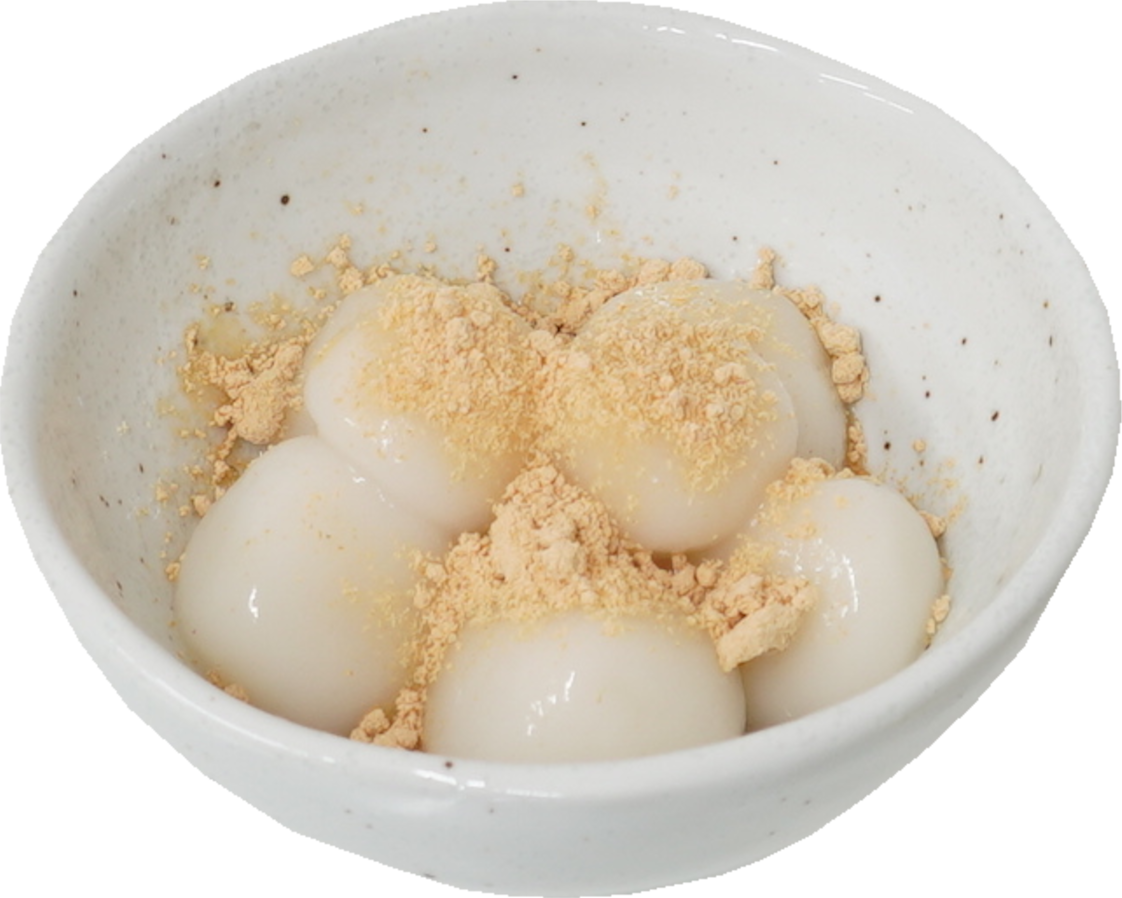 白玉（きなこ）｜商用可フリー画像・背景透過