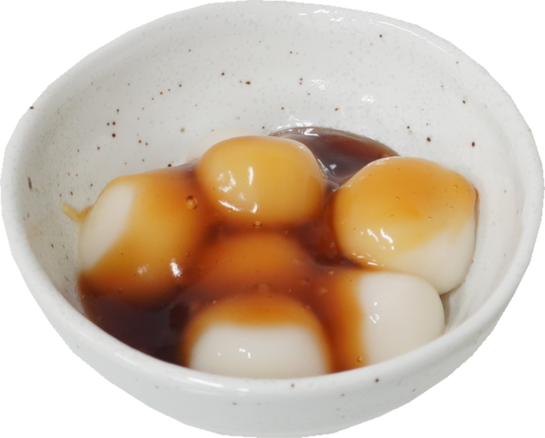 白玉（みたらし）｜商用可フリー画像・背景透過