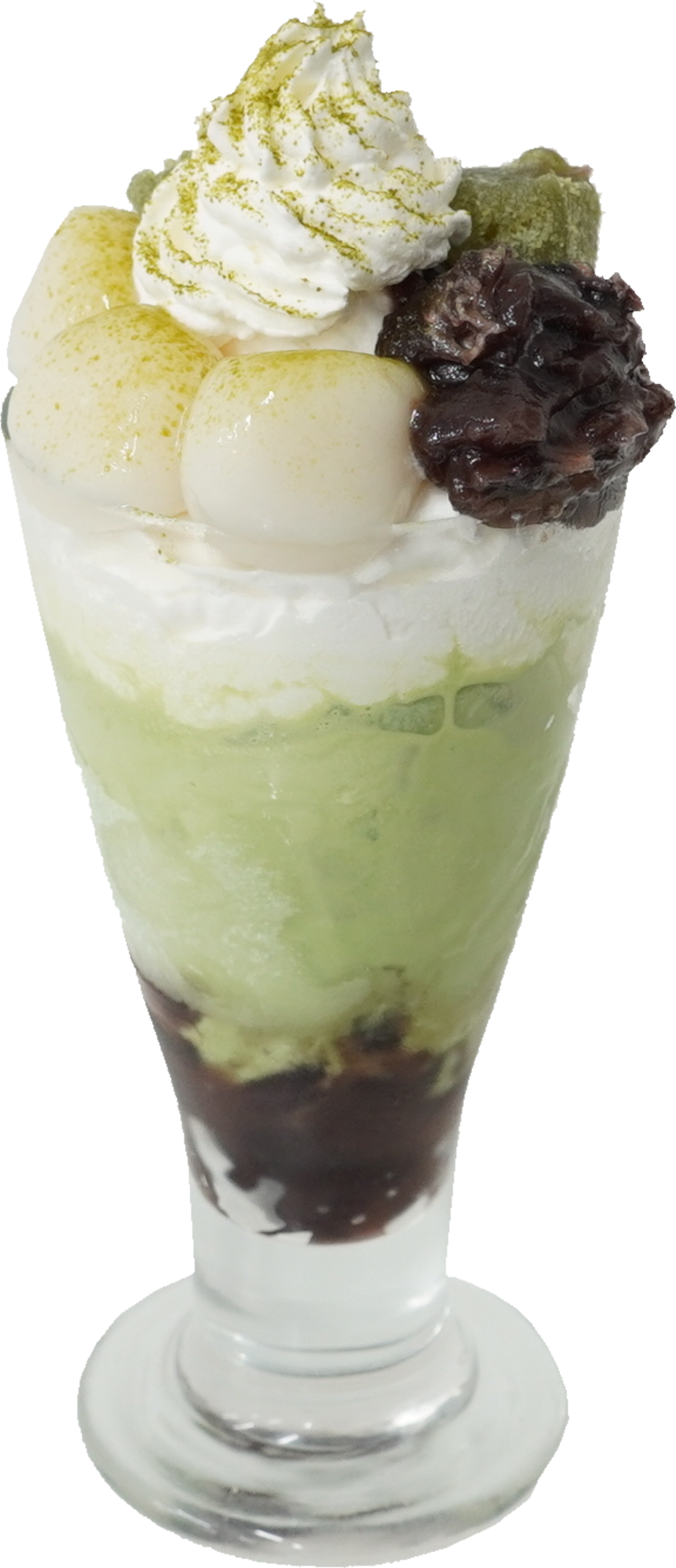 抹茶パフェ｜商用可フリー画像・背景透過