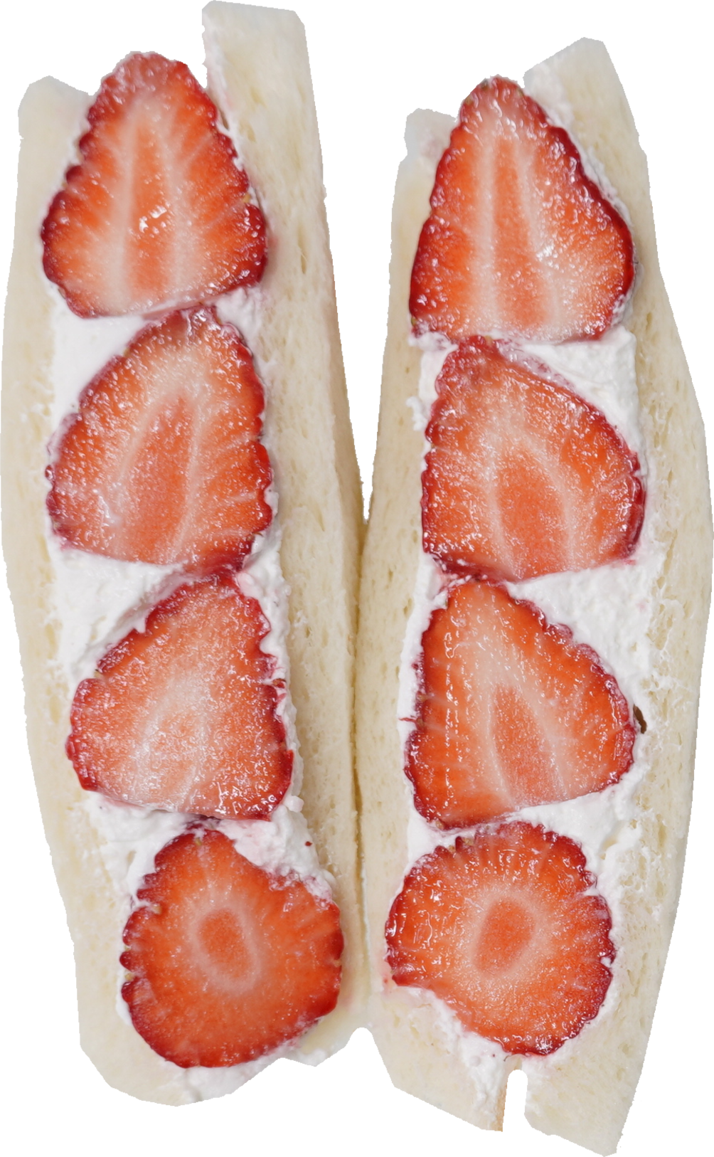 フルーツサンド(イチゴ)｜商用可フリー画像・背景透過