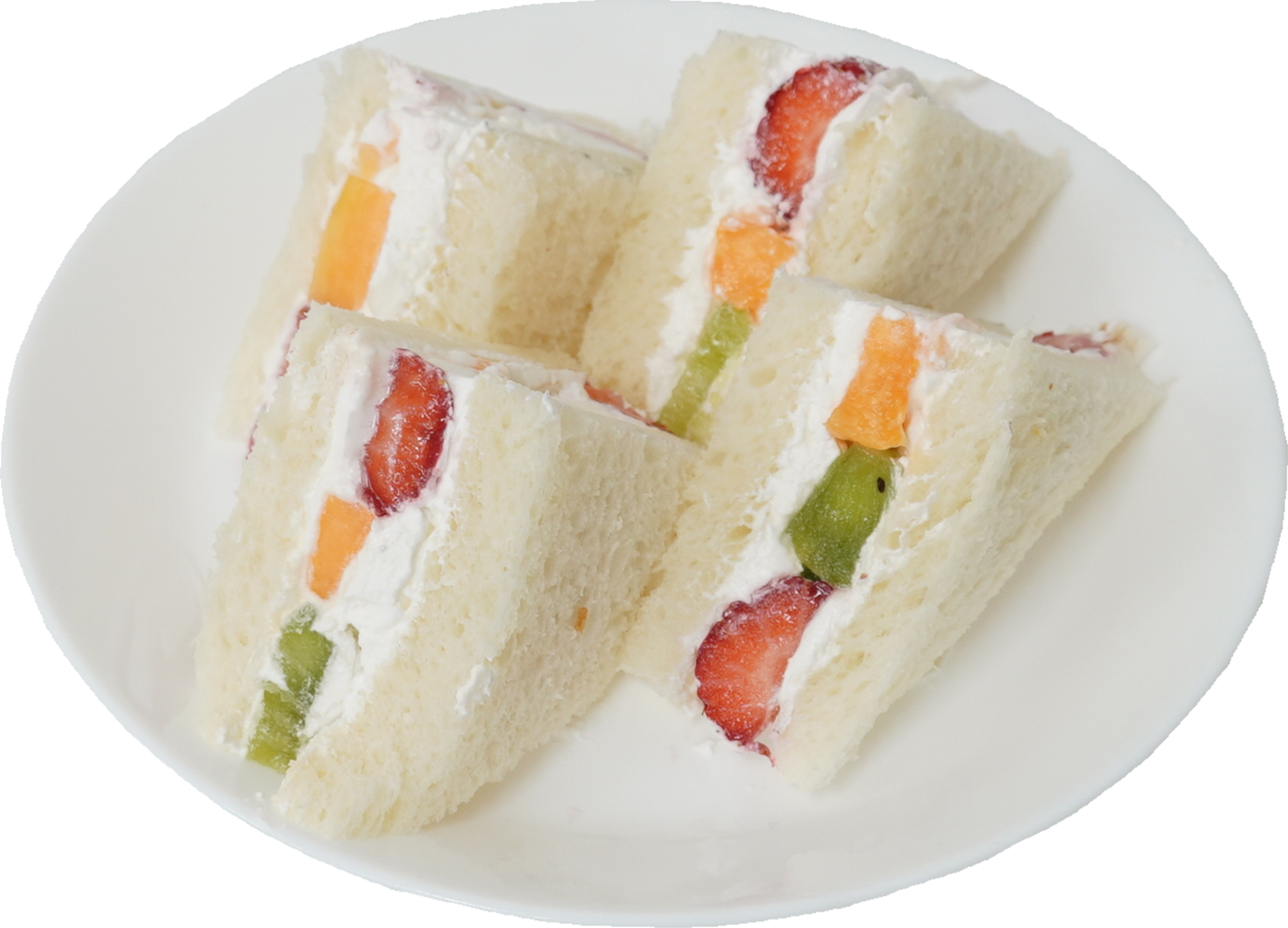 フルーツサンド(ミックス)｜商用可フリー画像・背景透過