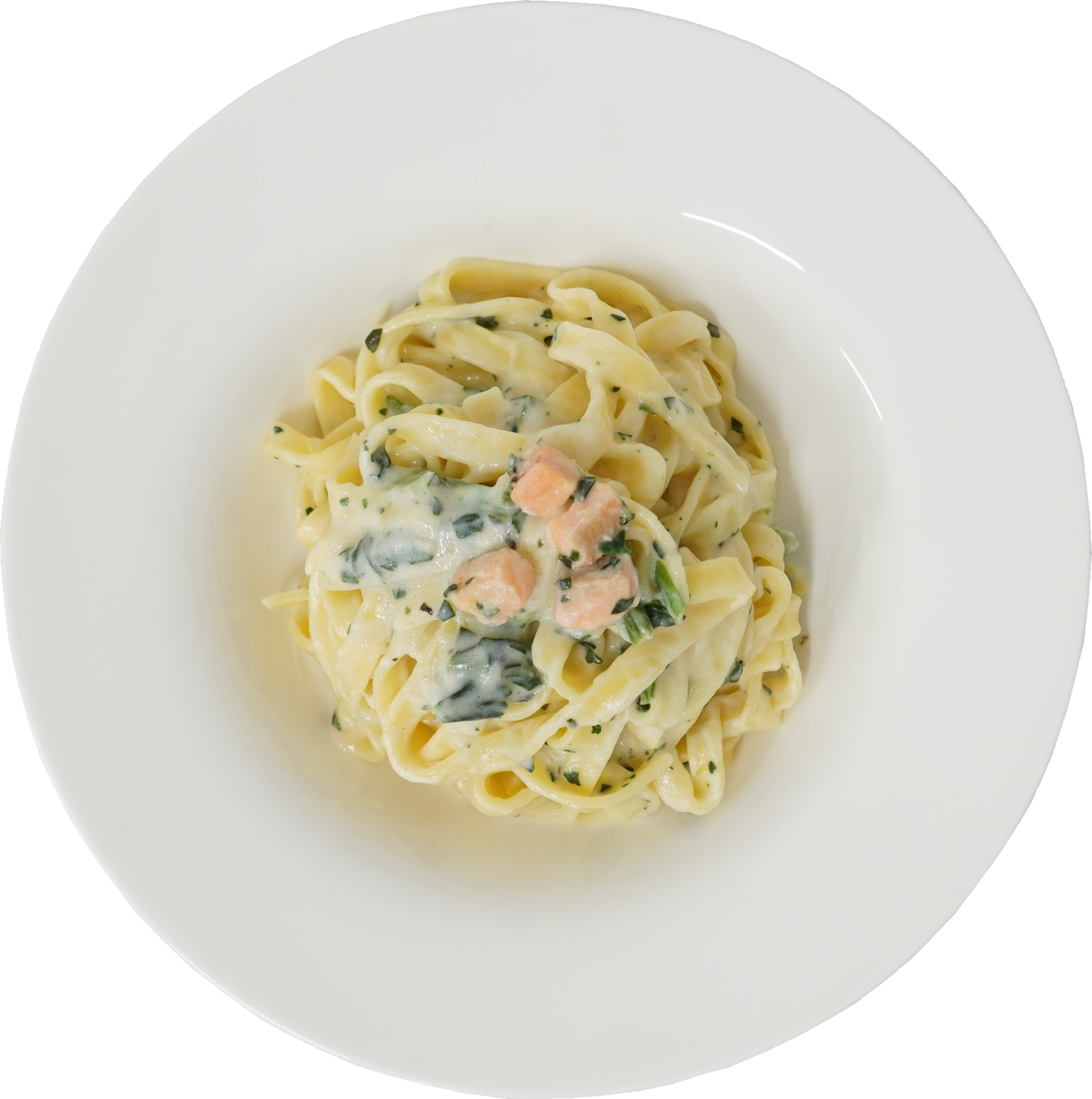 クリームパスタ｜商用可フリー画像・背景透過