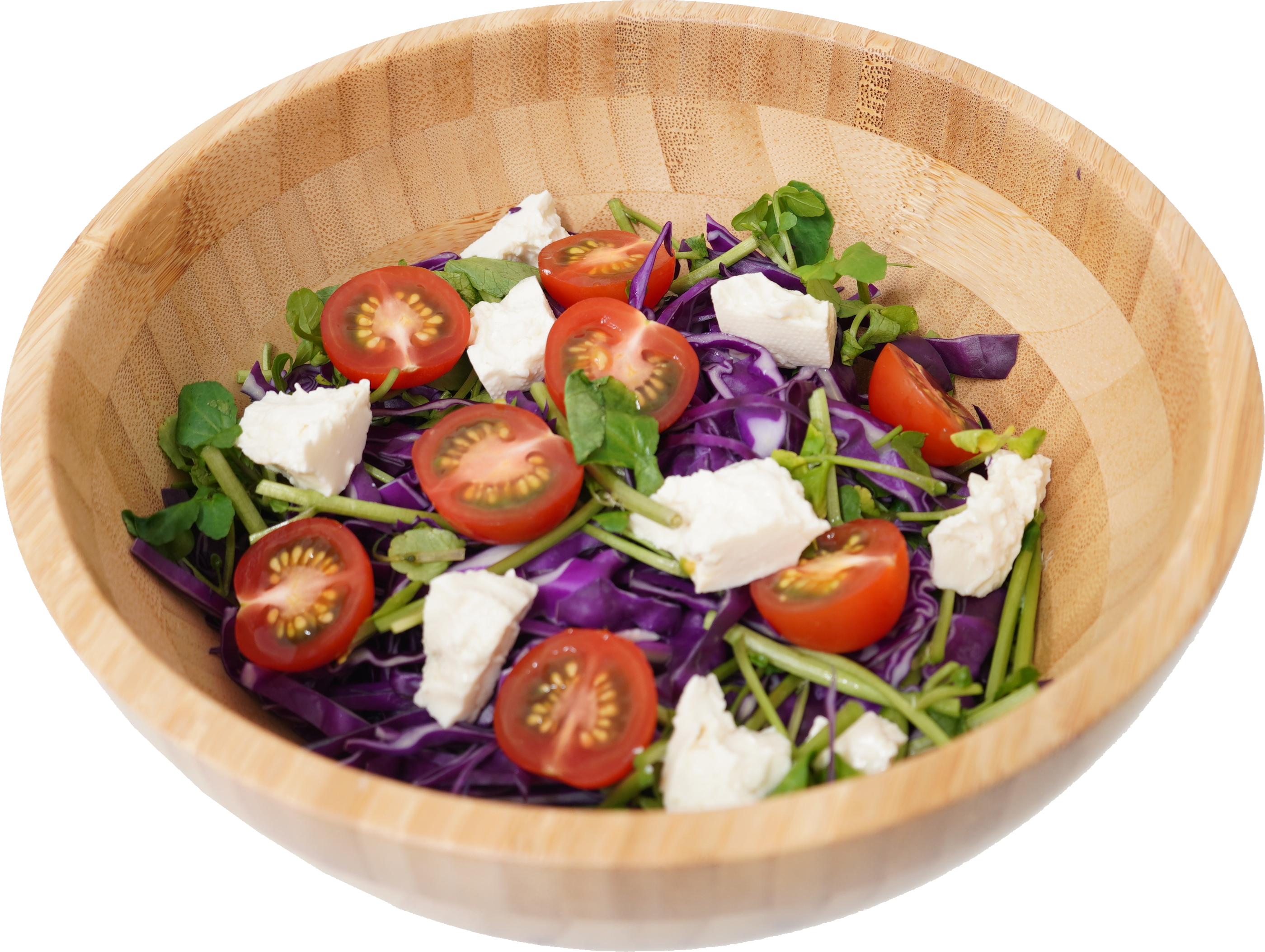 クレソンサラダ｜商用可フリー画像・背景透過