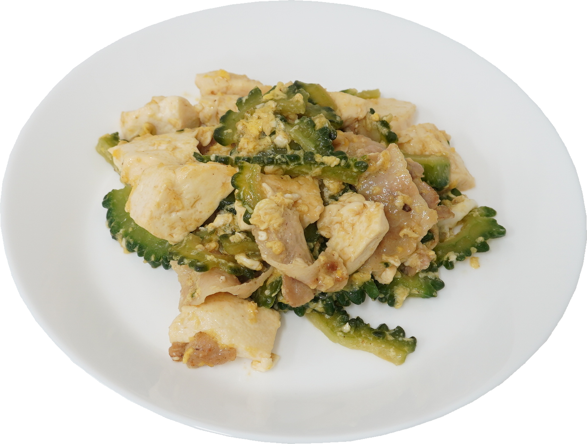 ゴーヤチャンプルー｜商用可フリー画像・背景透過