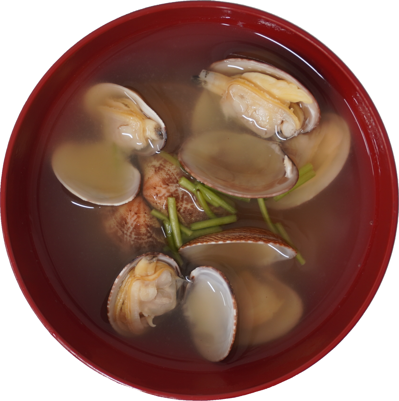 あさりの味噌汁｜商用可フリー画像・背景透過