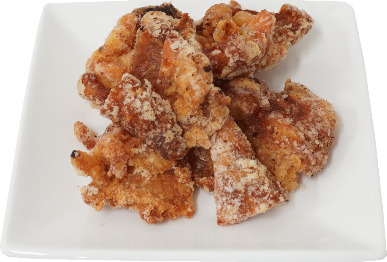 鶏皮のからあげ｜商用可フリー画像・背景透過