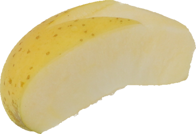 りんご（しなのゴールド）｜商用可フリー画像・背景透過