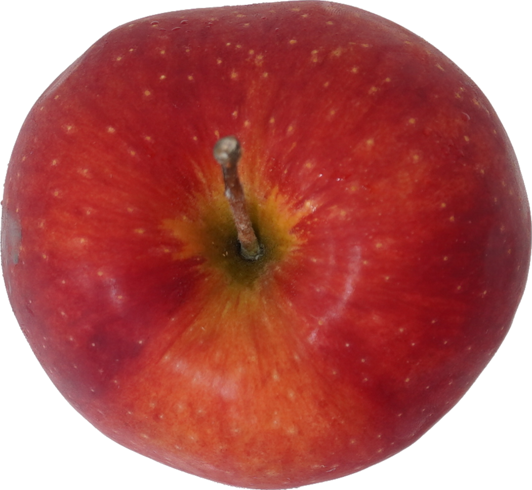 りんご（ジョナゴールド）｜商用可フリー画像・背景透過
