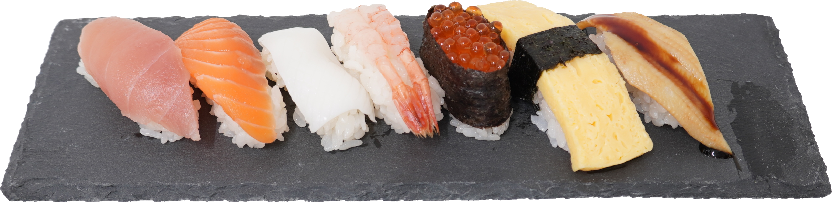 寿司盛り合わせ｜商用可フリー画像・背景透過