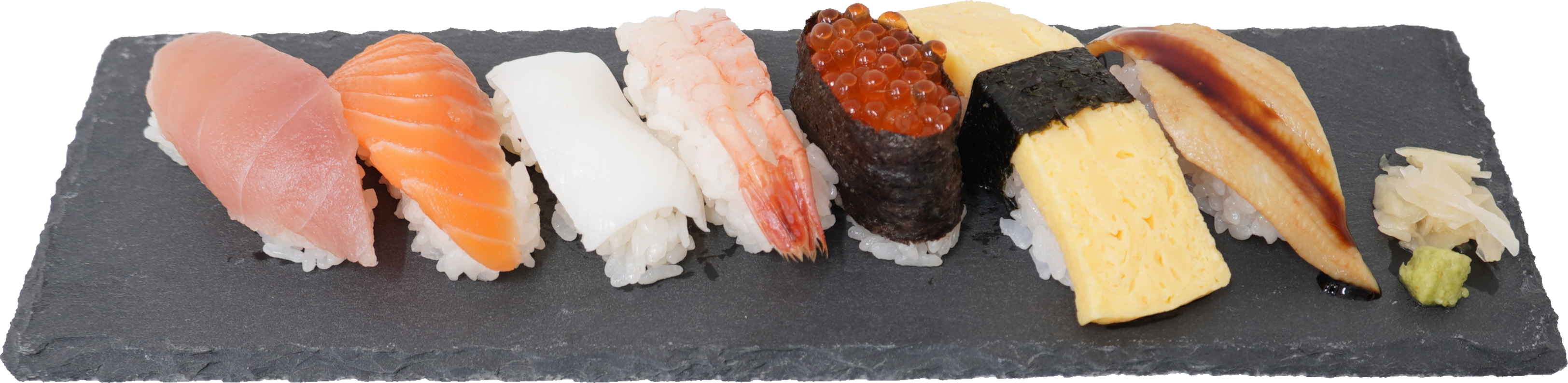 寿司盛り合わせ｜商用可フリー画像・背景透過