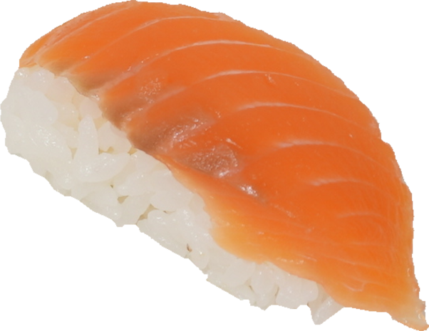 寿司（サーモン）｜商用可フリー画像・背景透過