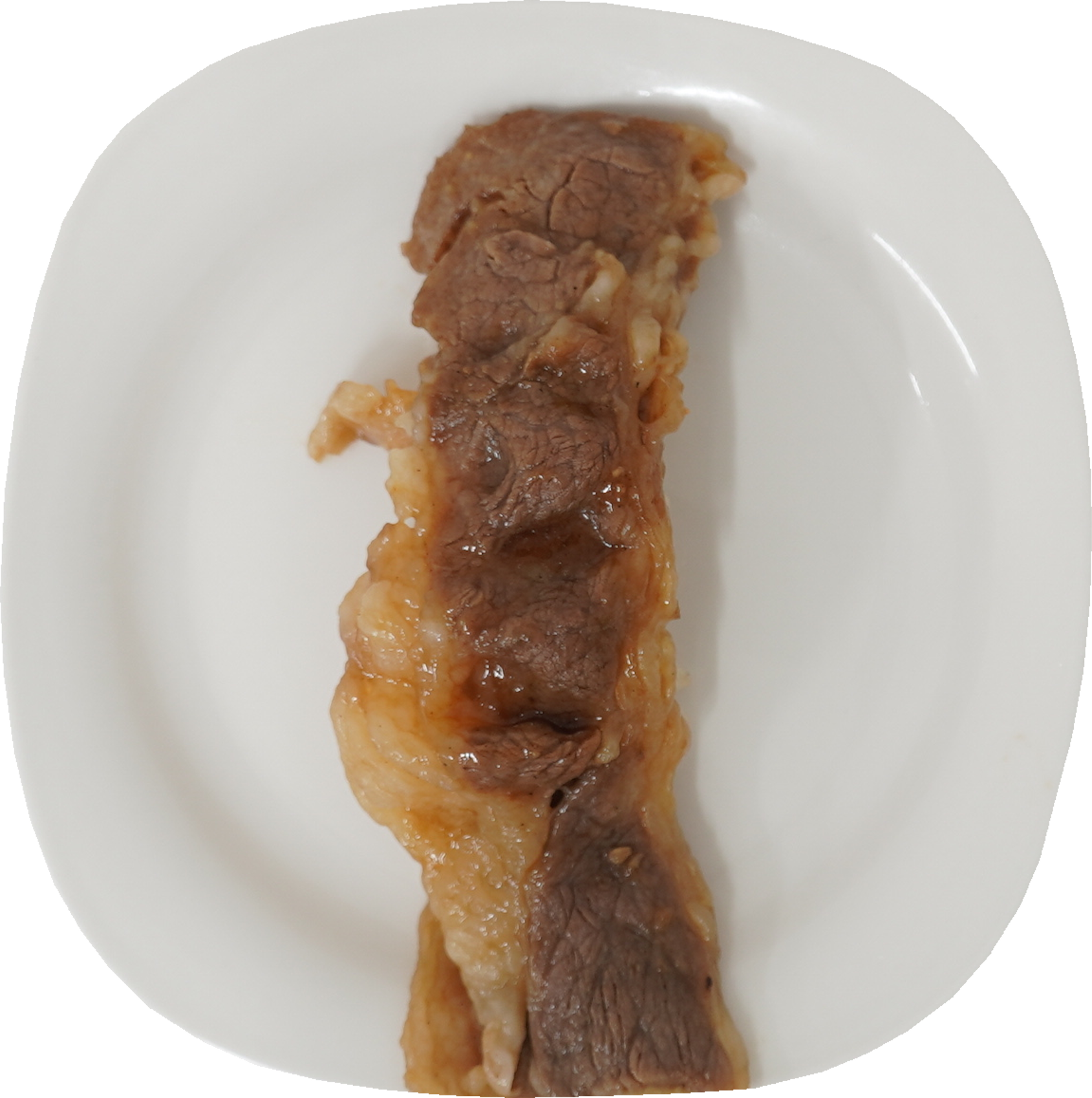 寿司（牛カルビ）｜商用可フリー画像・背景透過