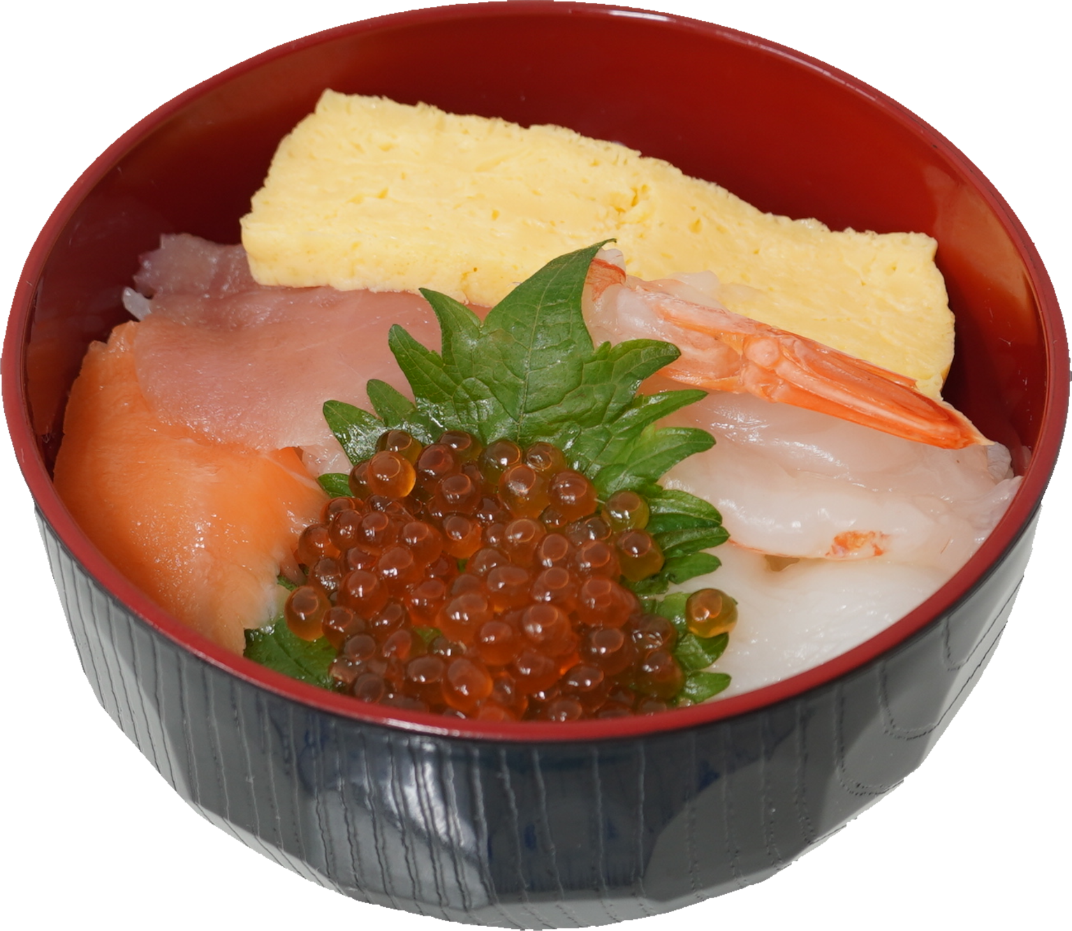 海鮮丼｜商用可フリー画像・背景透過