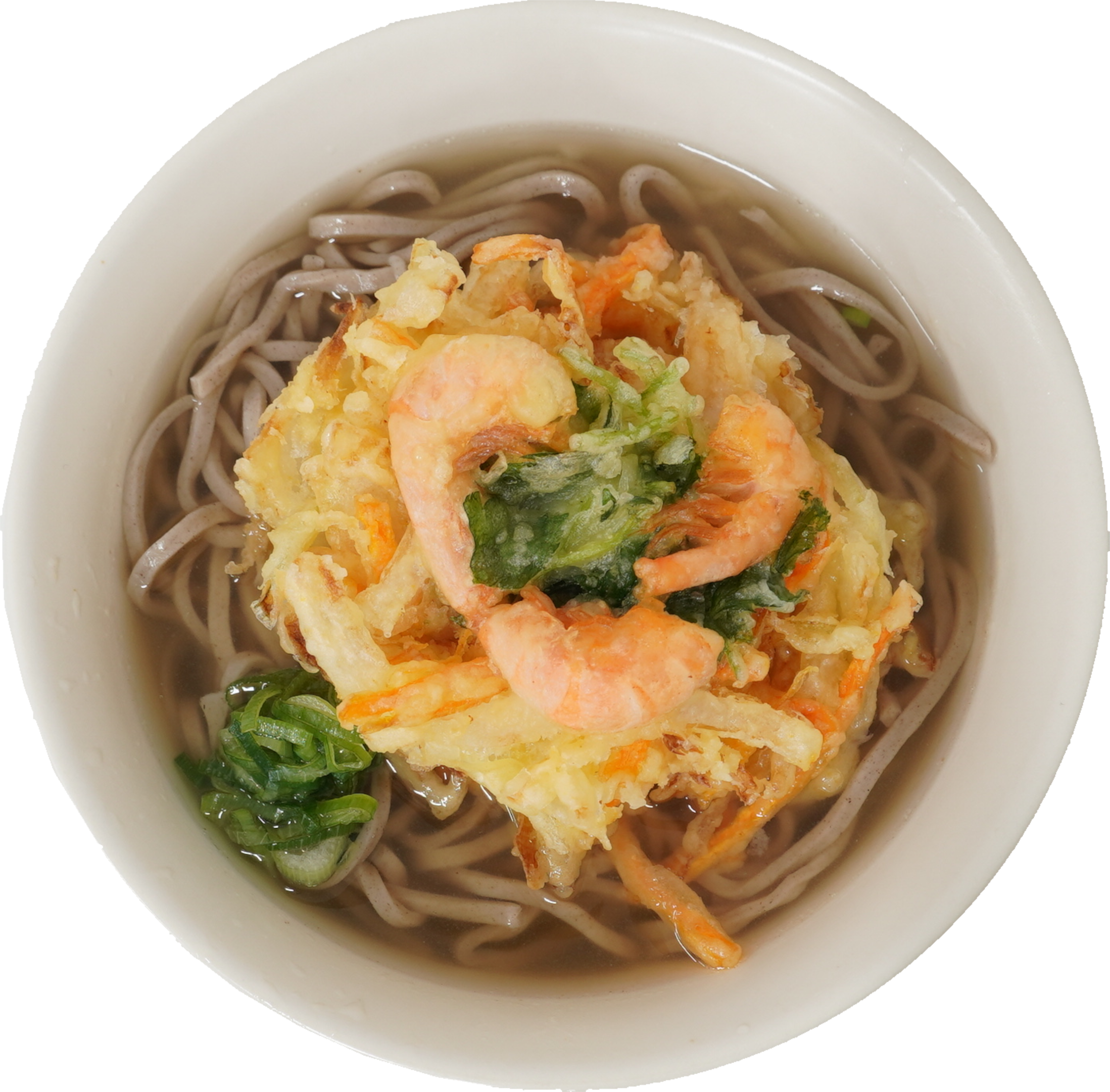 かき揚げそば｜商用可フリー画像・背景透過