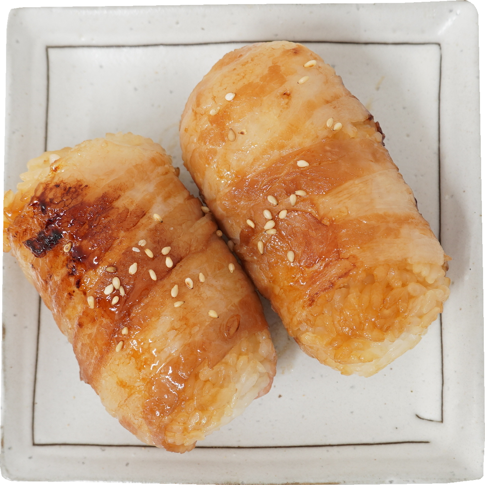 肉巻きおにぎり｜商用可フリー画像・背景透過