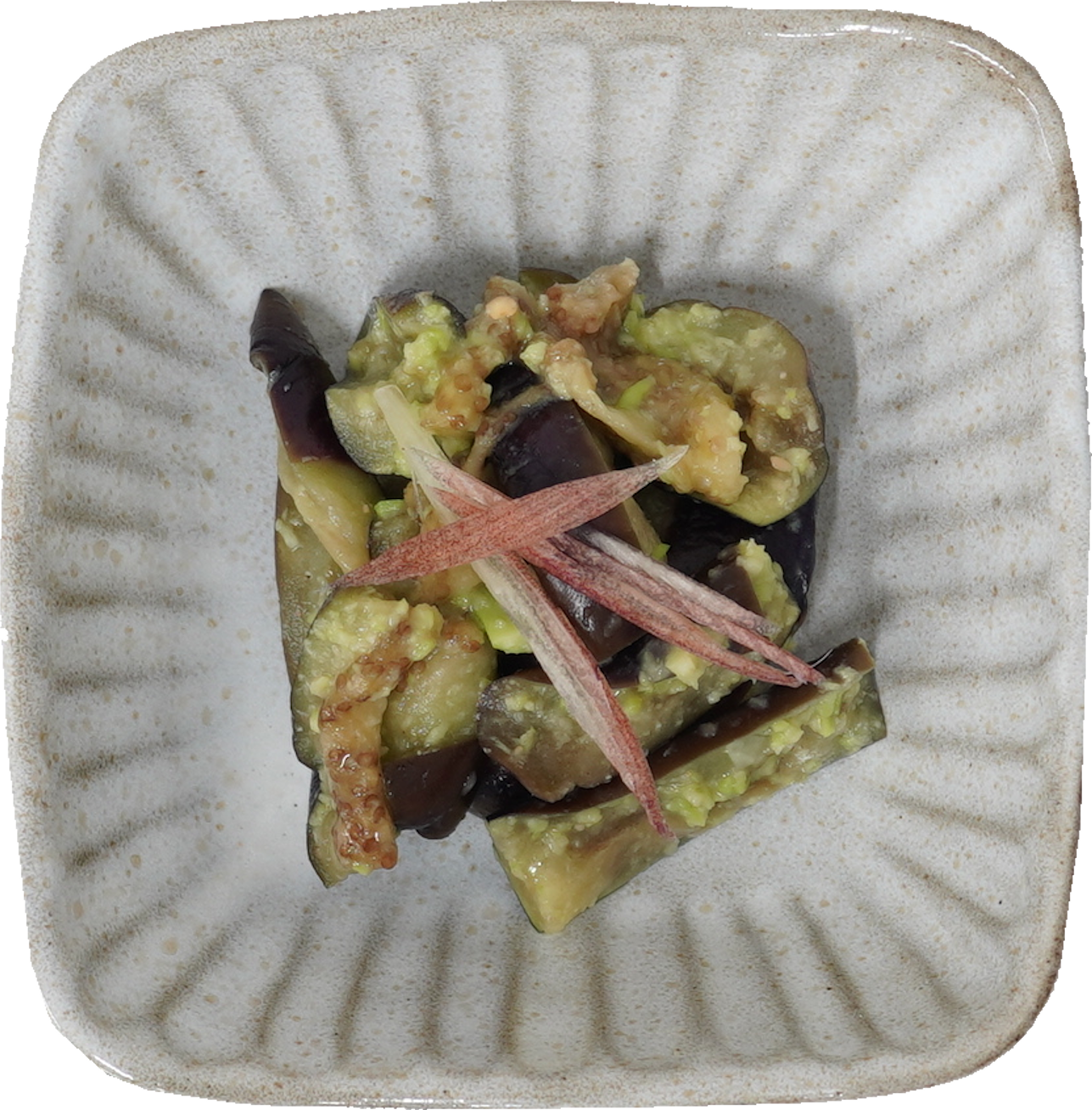 なすのずんだ和え｜商用可フリー画像・背景透過