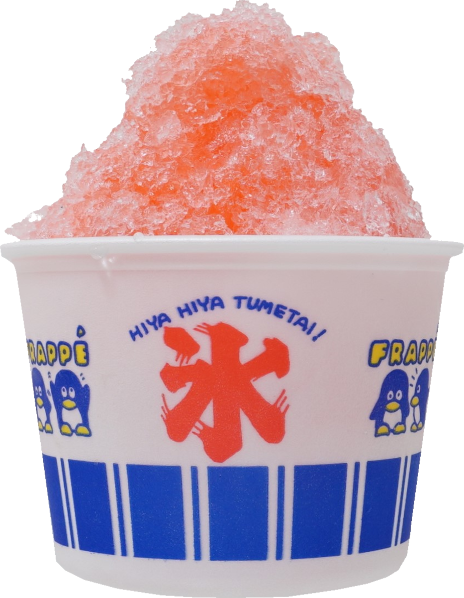 かき氷（イチゴ）｜商用可フリー画像・背景透過