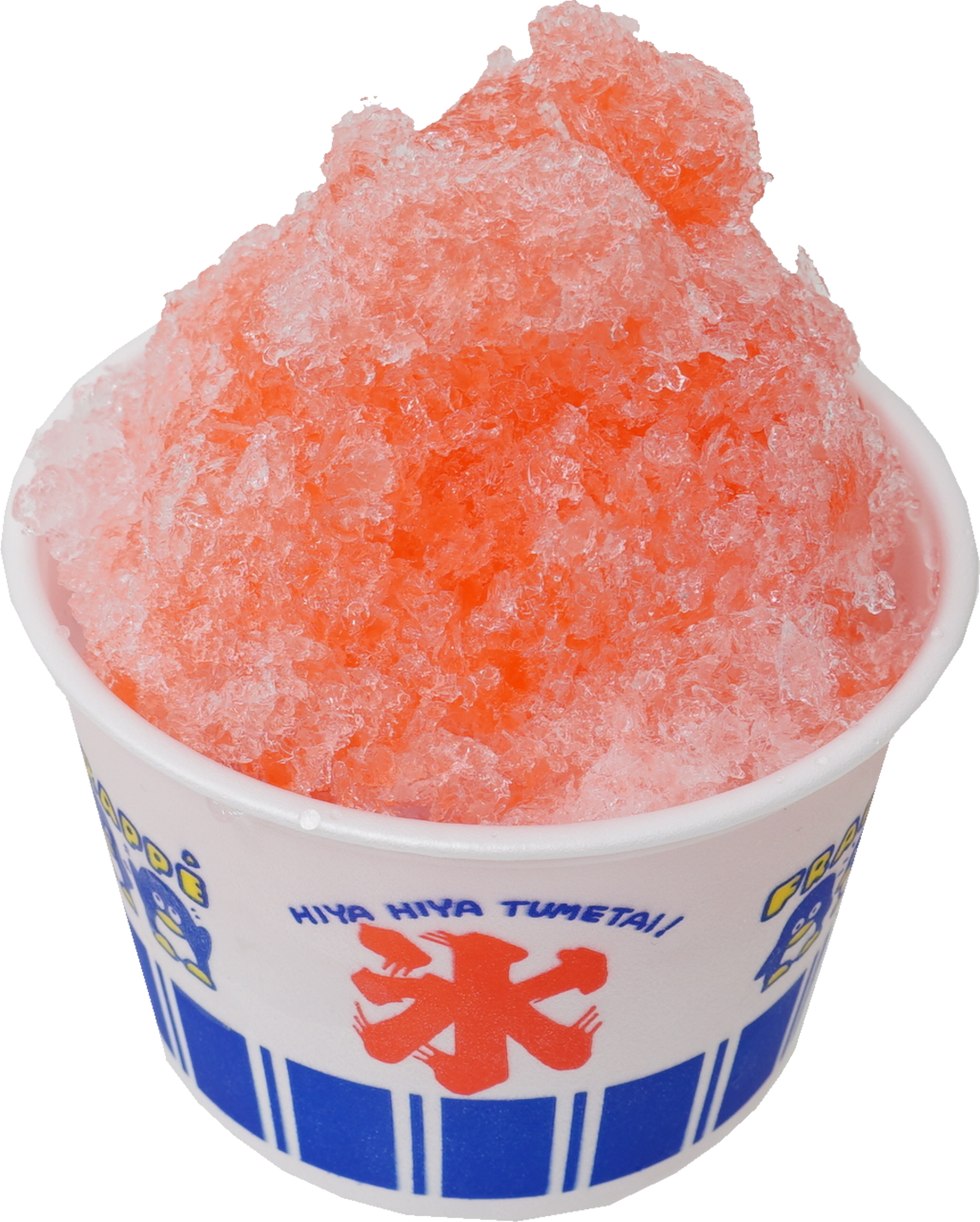 かき氷（イチゴ）｜商用可フリー画像・背景透過