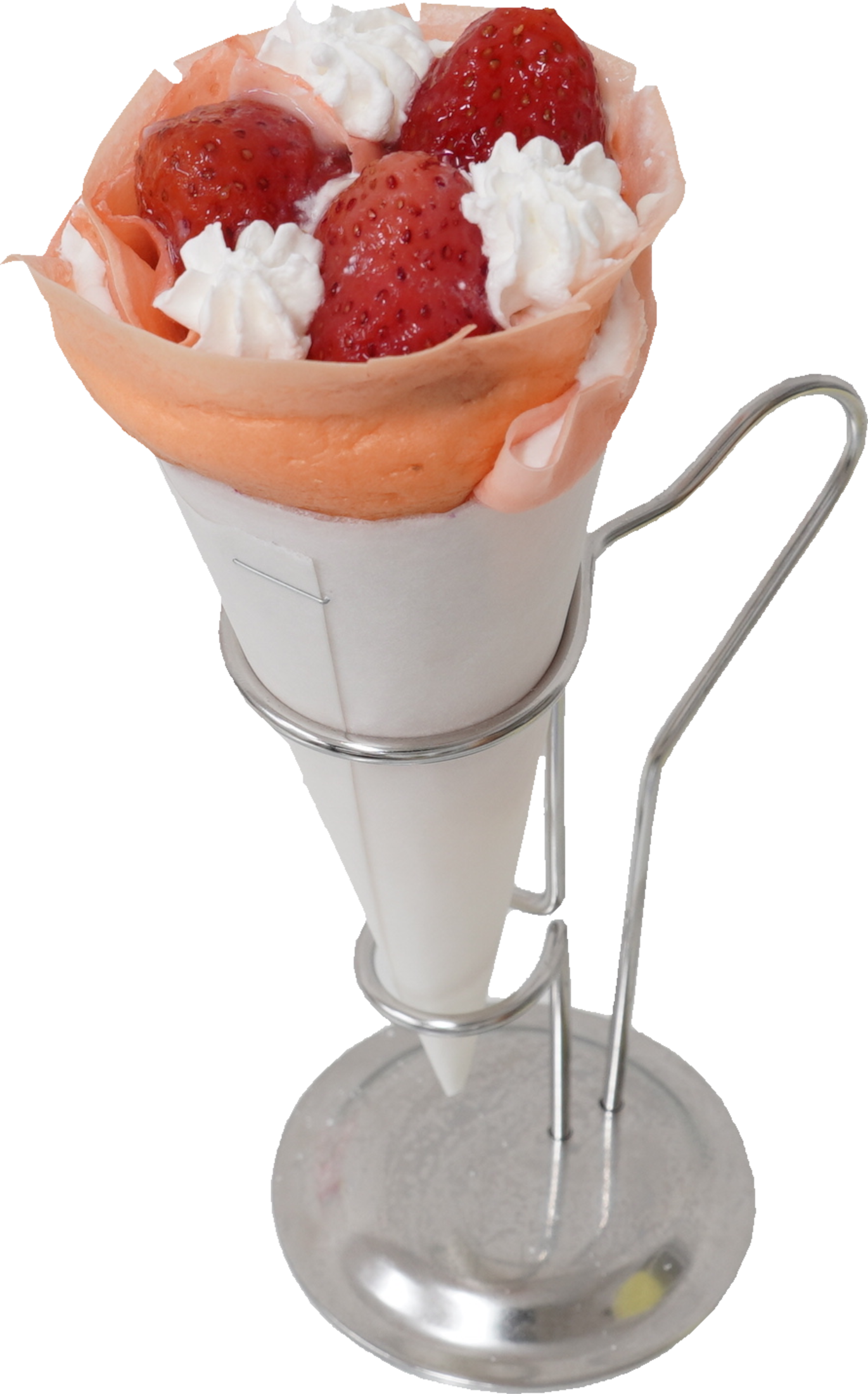 クレープ（いちご）｜商用可フリー画像・背景透過