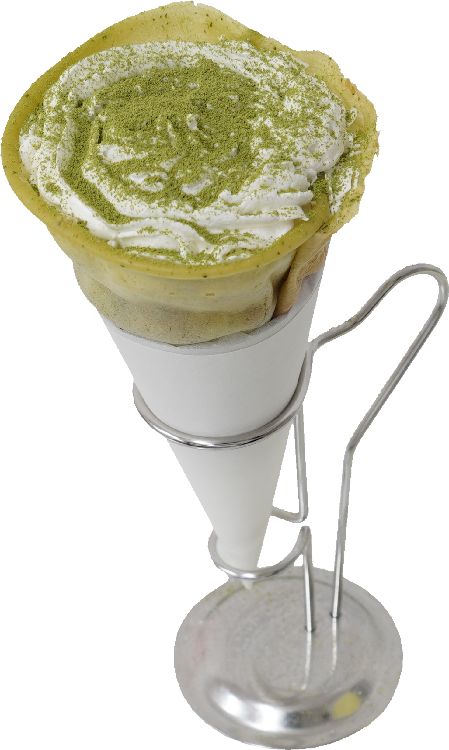 クレープ（抹茶）｜商用可フリー画像・背景透過