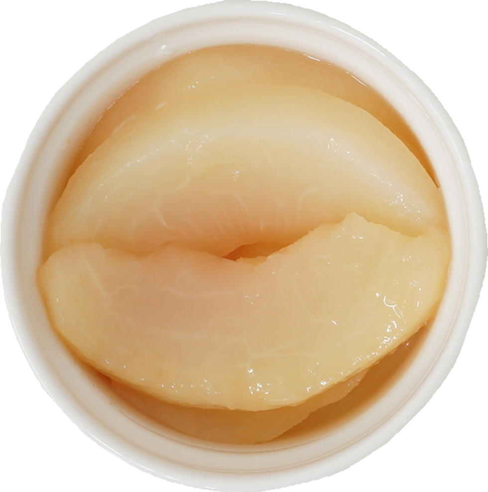 桃のコンポート｜商用可フリー画像・背景透過