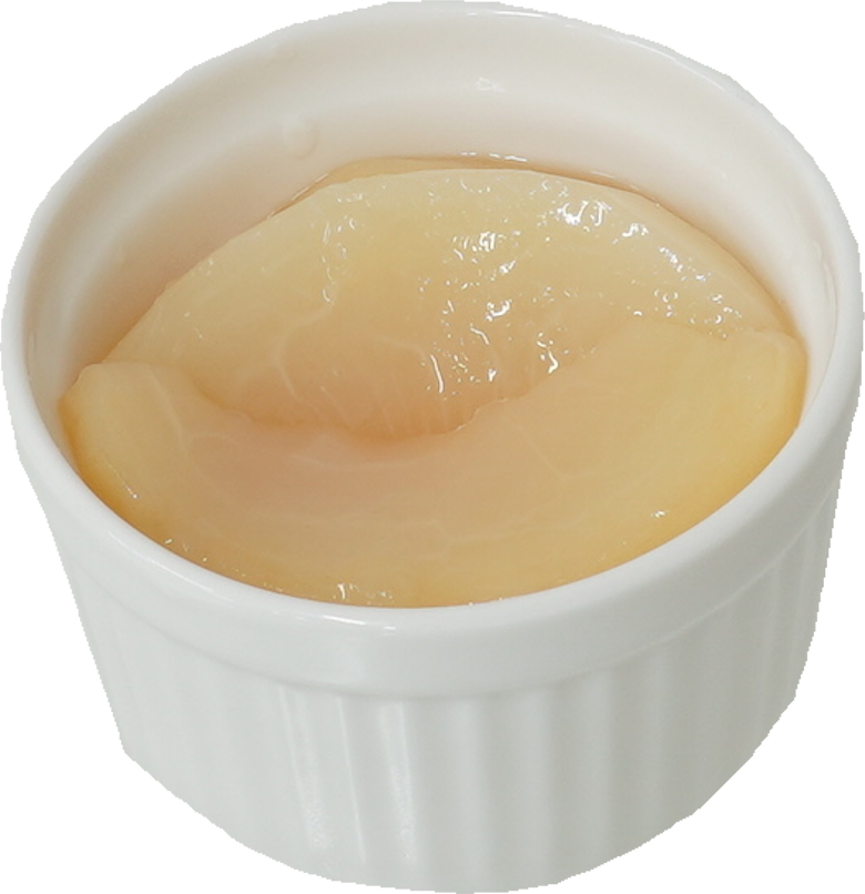 桃のコンポート｜商用可フリー画像・背景透過