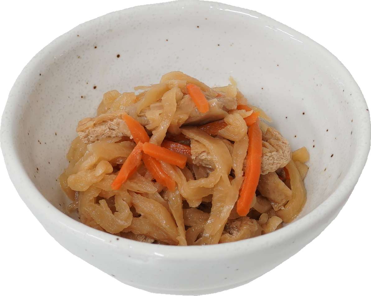 切り干し大根の煮物｜商用可フリー画像・背景透過