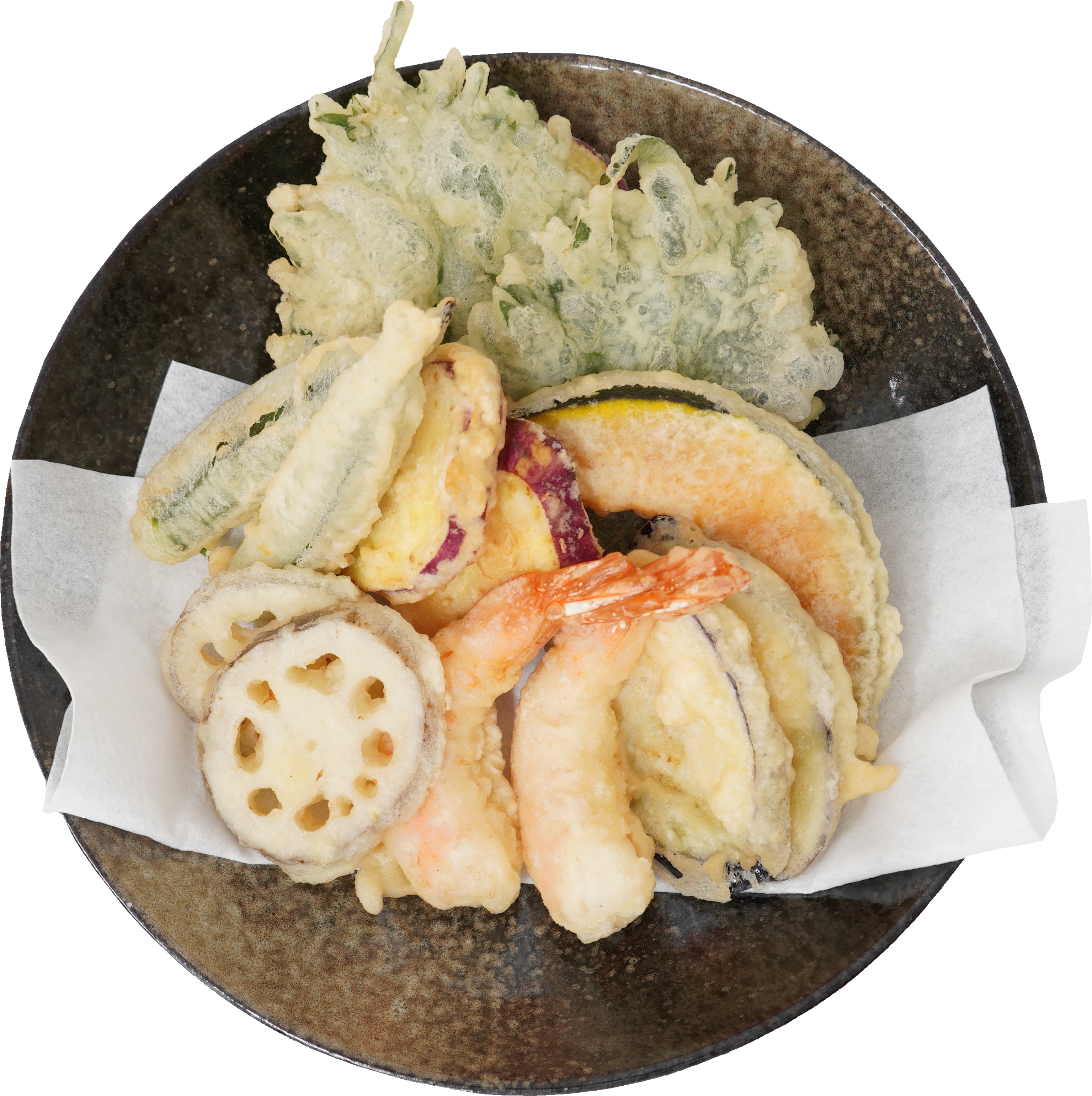 天ぷら盛り合わせ｜商用可フリー画像・背景透過