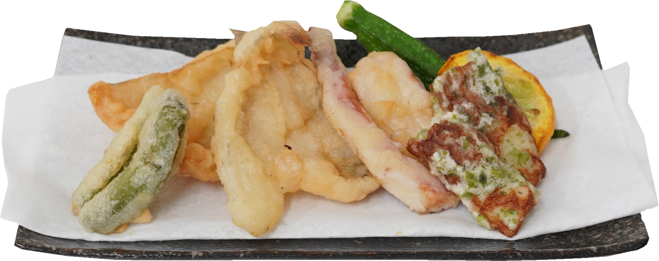 天ぷら盛り合わせ｜商用可フリー画像・背景透過